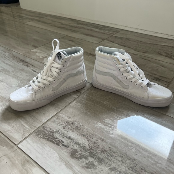 White high top Vans - Picture 3 of 10